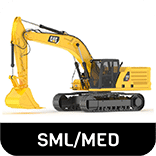 Small Excavator Icon